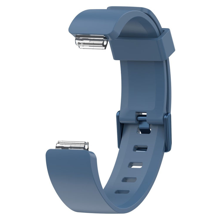 Rigtigt godt Fitbit Inspire Silikone Rem - Blå#serie_10