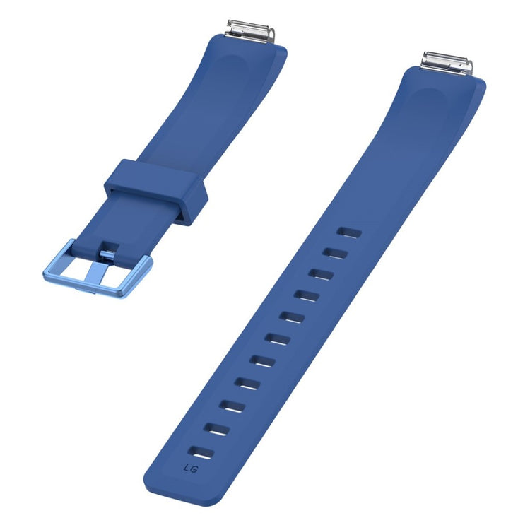 Rigtigt godt Fitbit Inspire Silikone Rem - Blå#serie_9