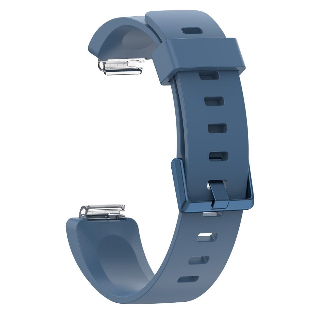Fortrinligt Fitbit Inspire Silikone Rem - Blå#serie_10