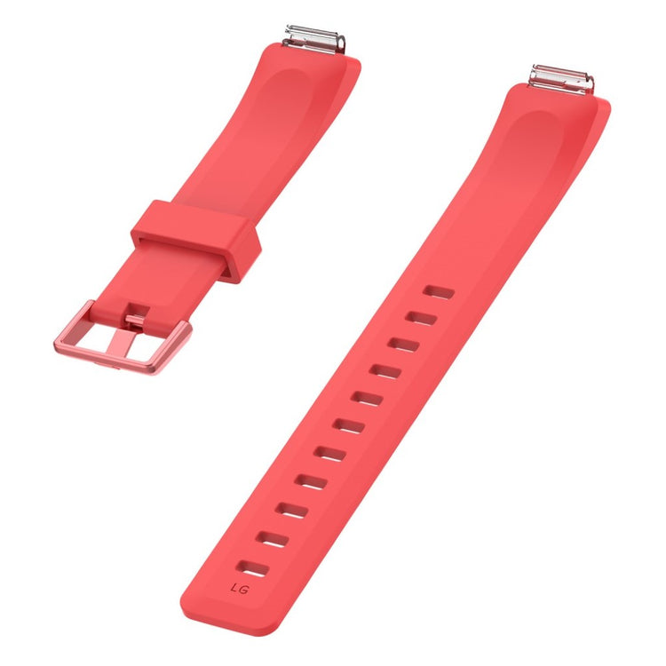 Fortrinligt Fitbit Inspire Silikone Rem - Rød#serie_4
