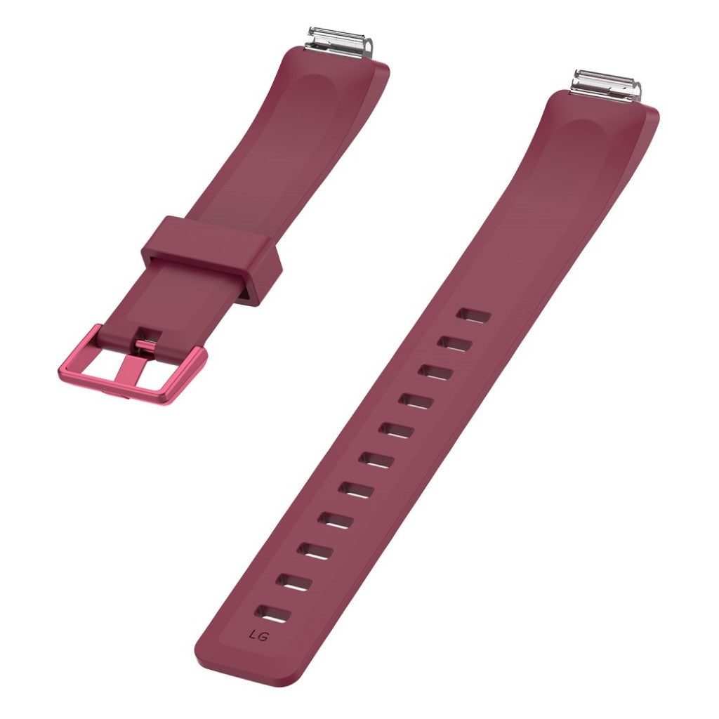 Fortrinligt Fitbit Inspire Silikone Rem - Rød#serie_6