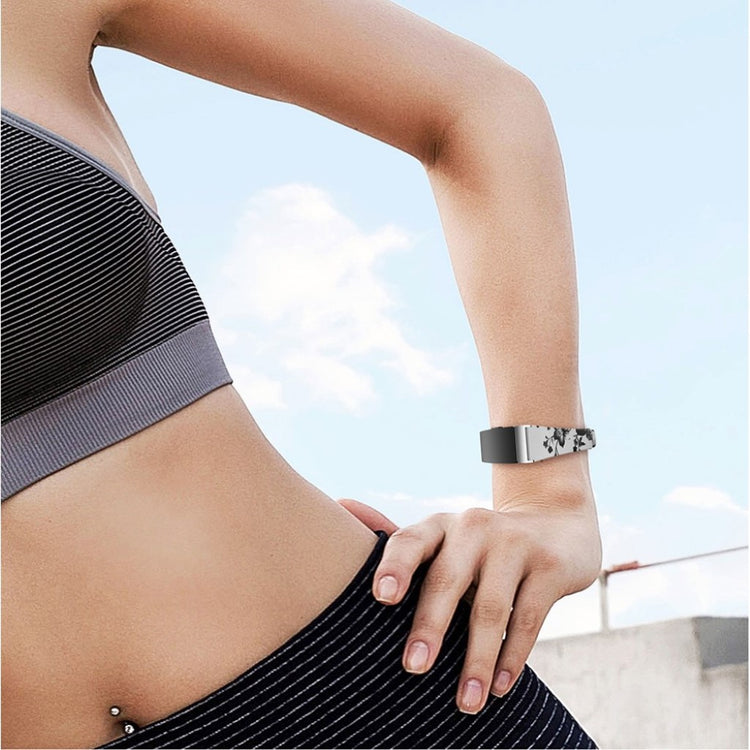 Helt vildt rart Fitbit Inspire Ægte læder Rem - Hvid#serie_1
