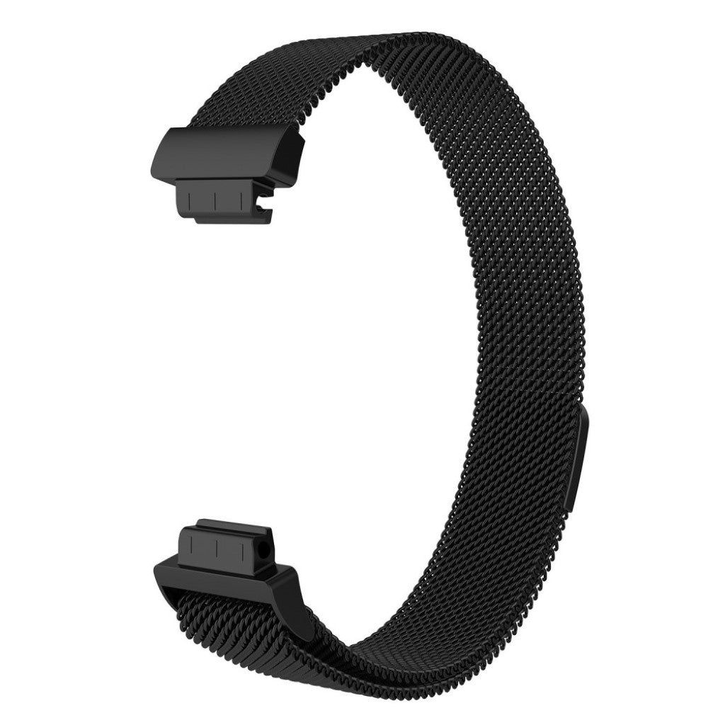 Mega holdbart Fitbit Inspire Metal Rem - Sort#serie_2