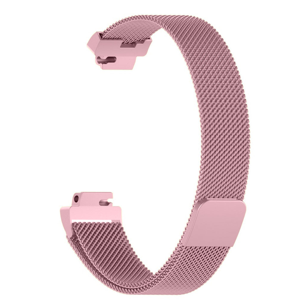 Mega holdbart Fitbit Inspire Metal Rem - Pink#serie_5