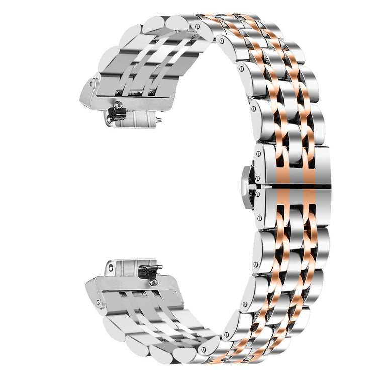Skøn Fitbit Inspire Metal Rem - Sølv#serie_3