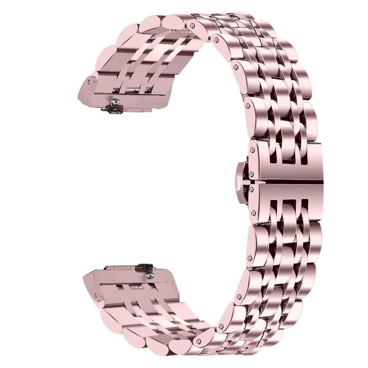 Skøn Fitbit Inspire Metal Rem - Pink#serie_5