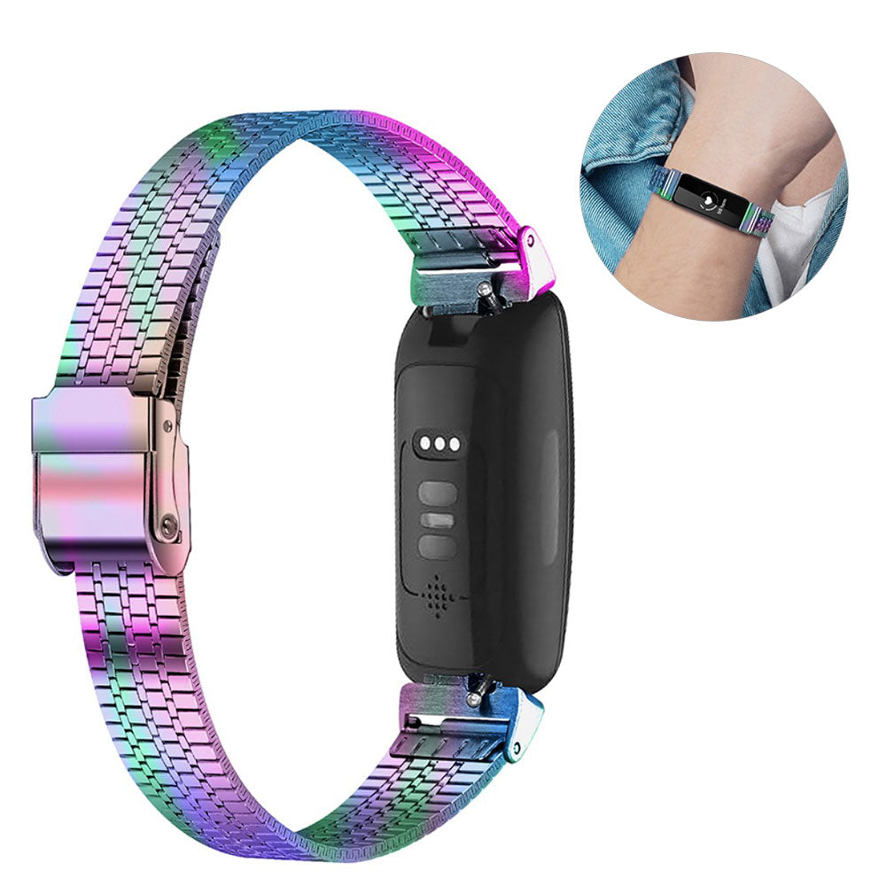 Vildt nydelig Fitbit Inspire Metal Rem - Flerfarvet#serie_2