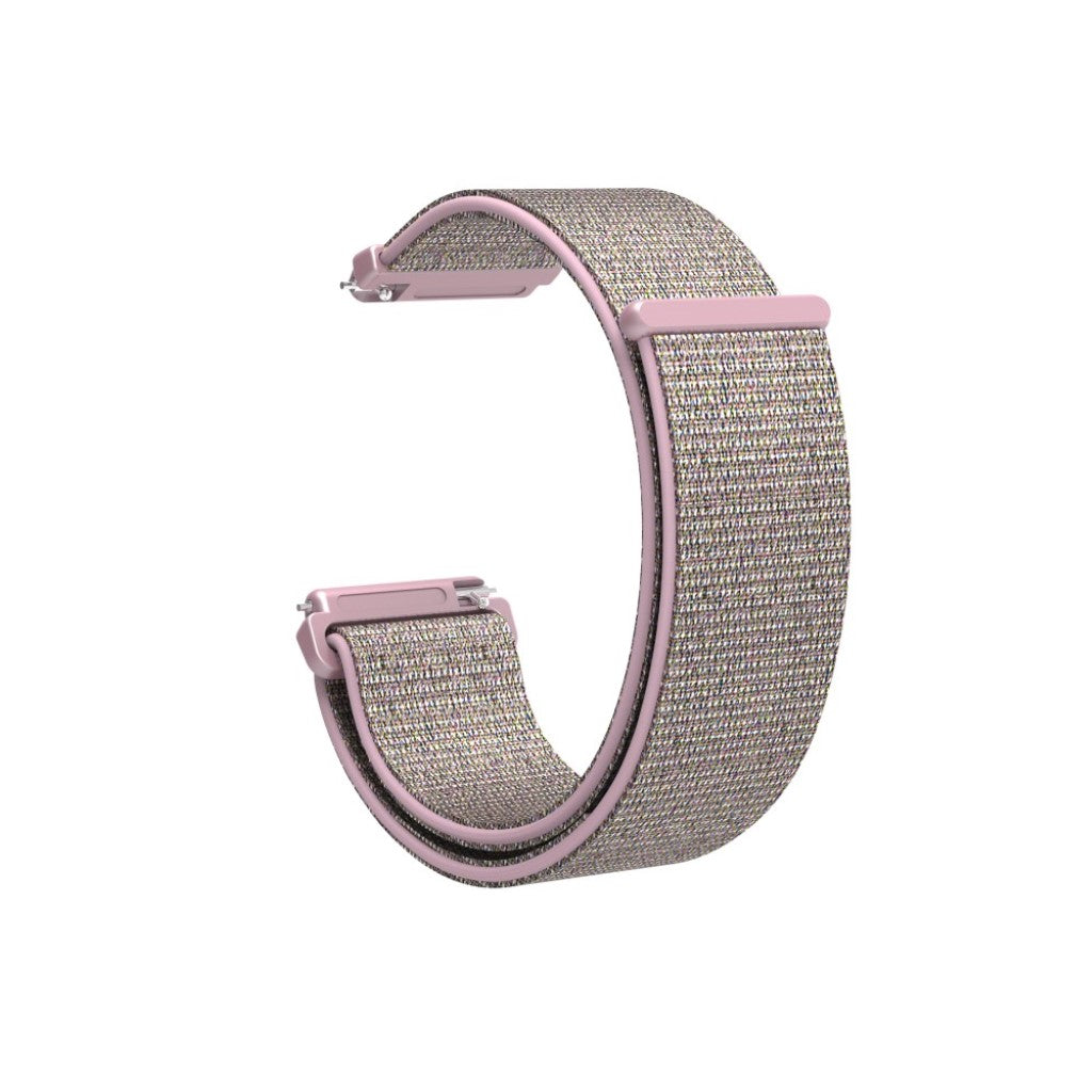 Rigtigt pænt Fitbit Versa Lite Nylon Rem - Pink#serie_3