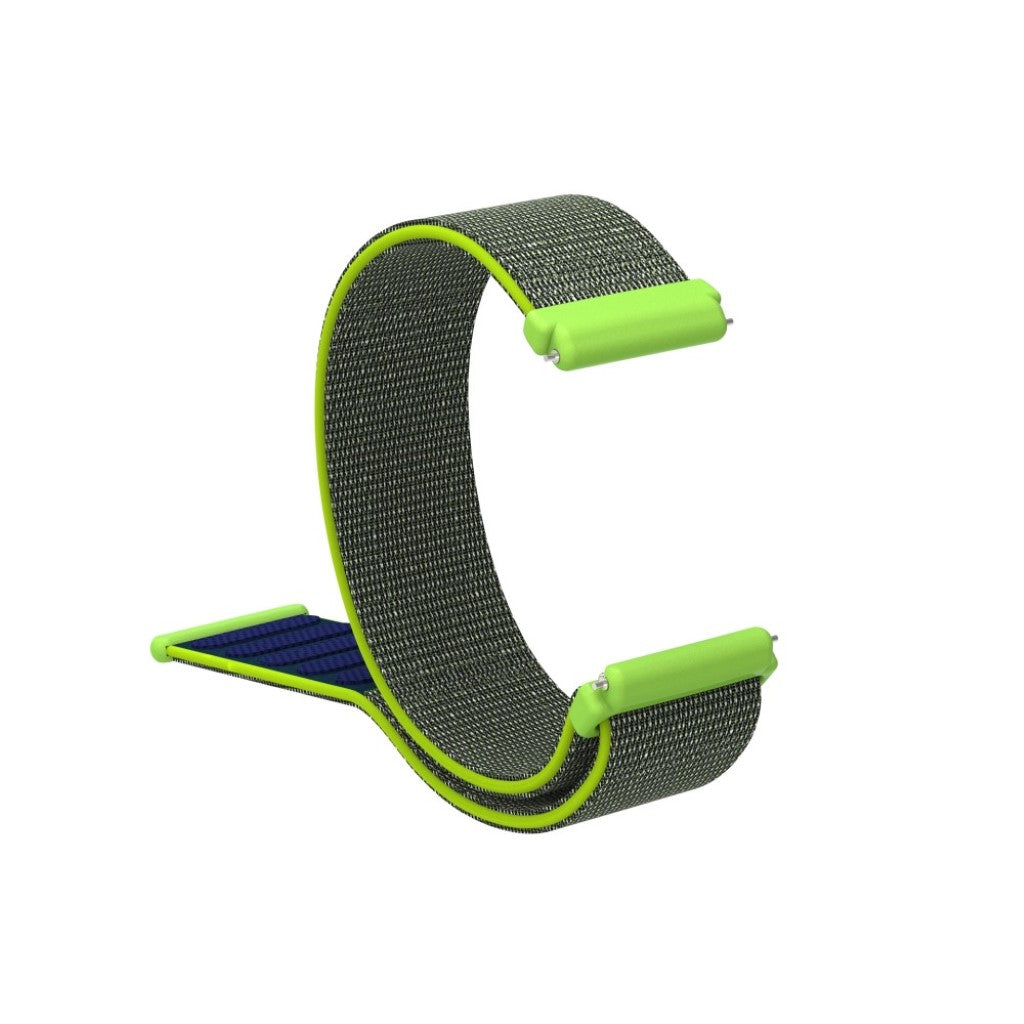Rigtigt pænt Fitbit Versa Lite Nylon Rem - Grøn#serie_7
