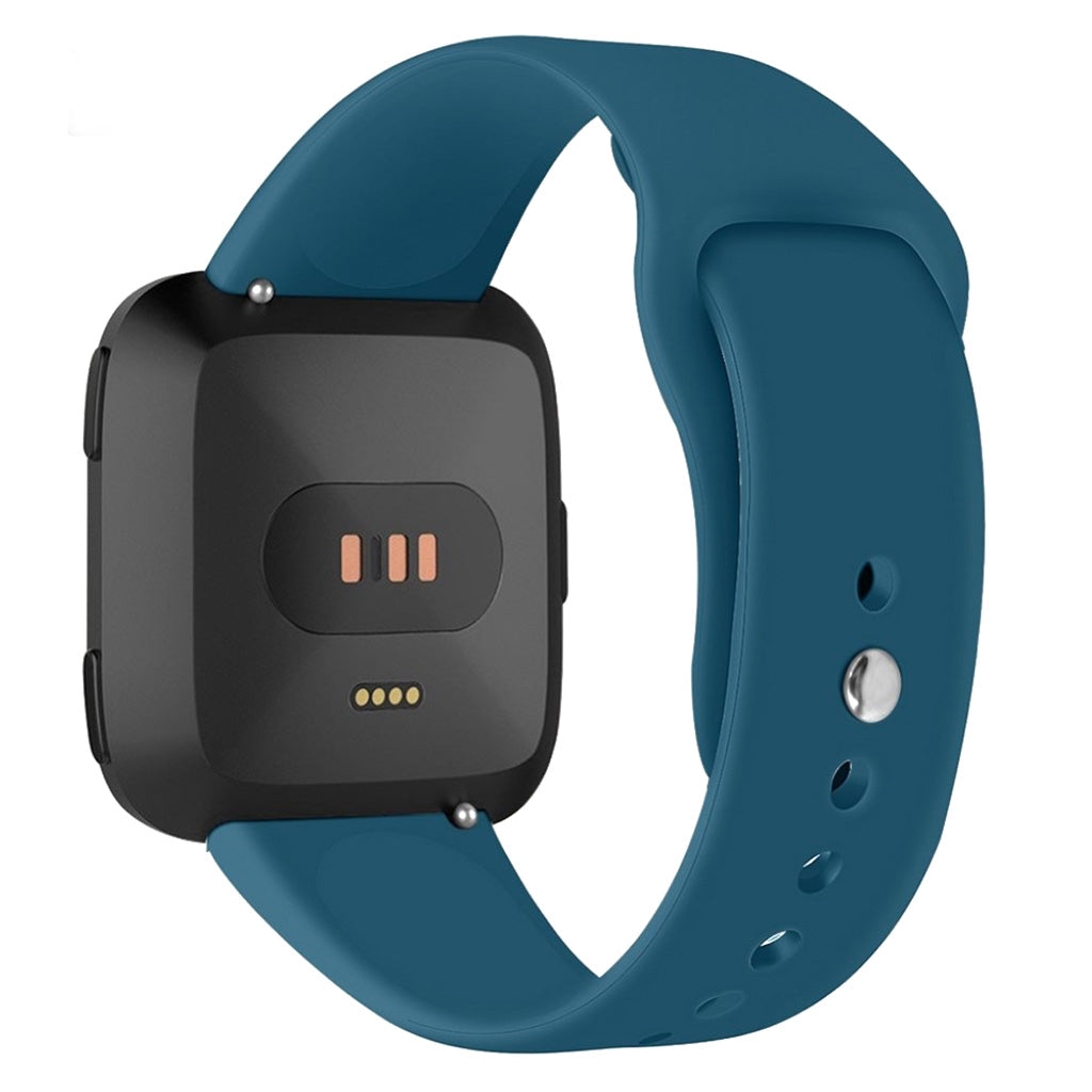 Helt vildt sejt Fitbit Versa Lite Silikone Rem - Blå#serie_11