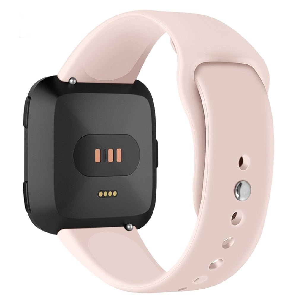 Helt vildt sejt Fitbit Versa Lite Silikone Rem - Pink#serie_6
