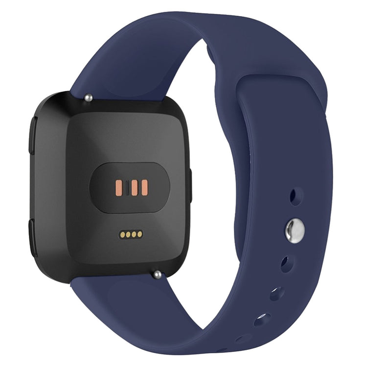 Udsøgt Fitbit Versa Lite Silikone Rem - Blå#serie_13