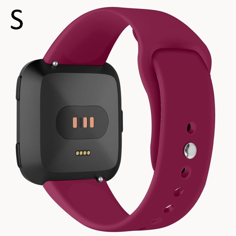 Udsøgt Fitbit Versa Lite Silikone Rem - Rød#serie_9