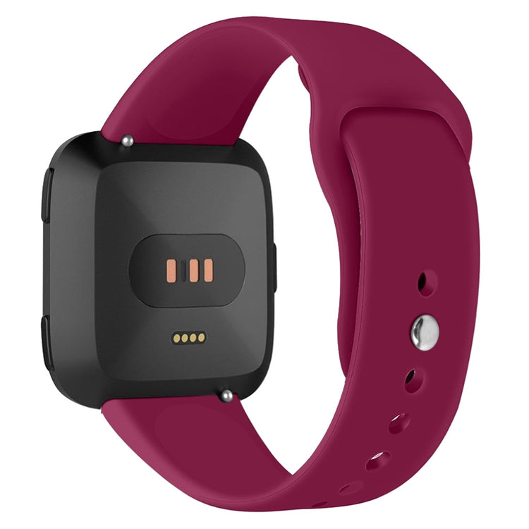 Udsøgt Fitbit Versa Lite Silikone Rem - Rød#serie_9