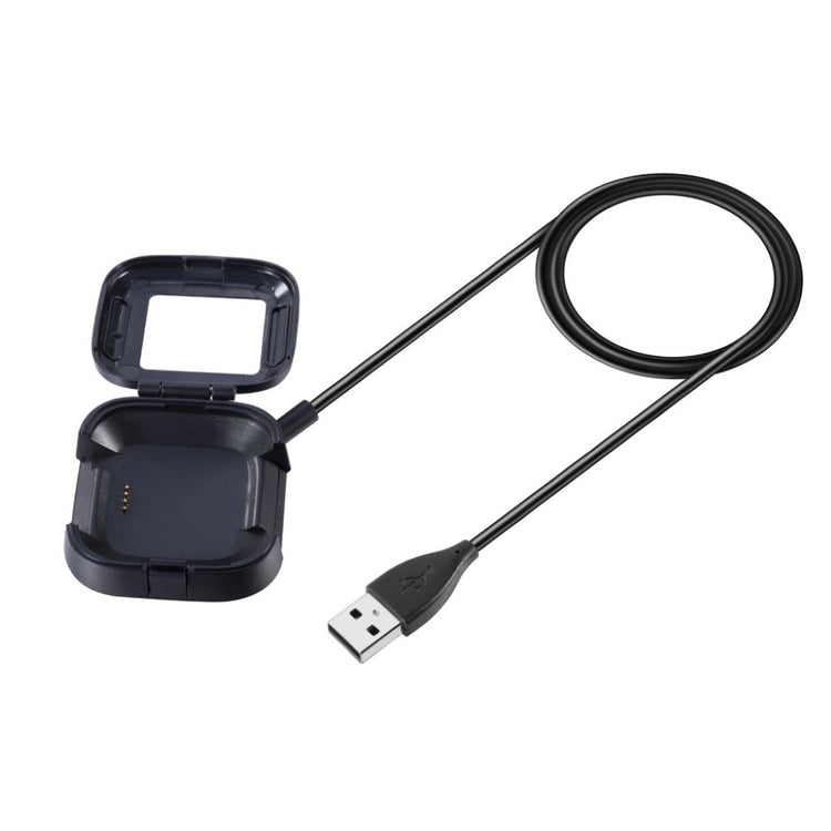 Fitbit Versa 2 USB Opladningskabel - Sort#serie_5