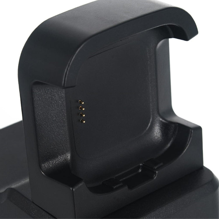 Plastik Fitbit Versa 2 USB Ladestation - Sort#serie_9