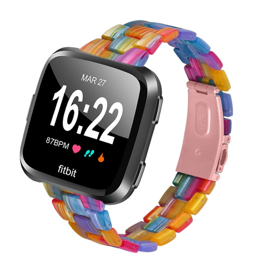 Vildt elegant Fitbit Versa 2 / Fitbit Versa Lite  Rem - Flerfarvet#serie_3