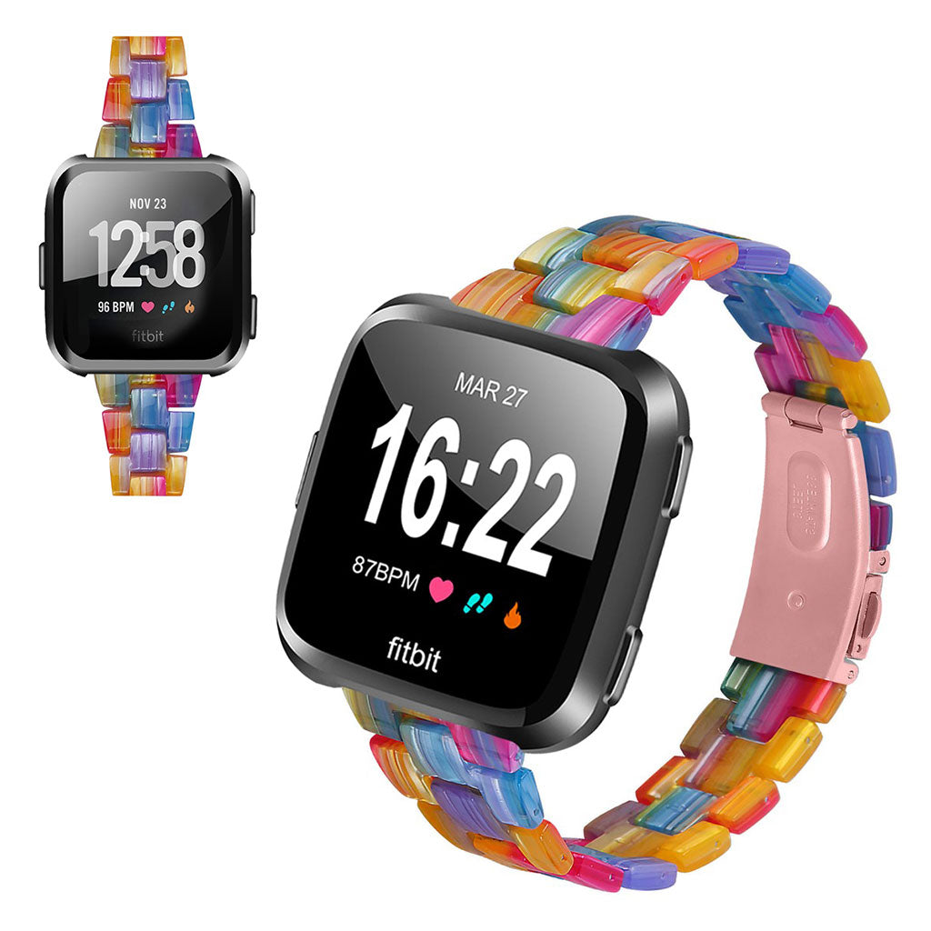 Vildt elegant Fitbit Versa 2 / Fitbit Versa Lite  Rem - Flerfarvet#serie_3