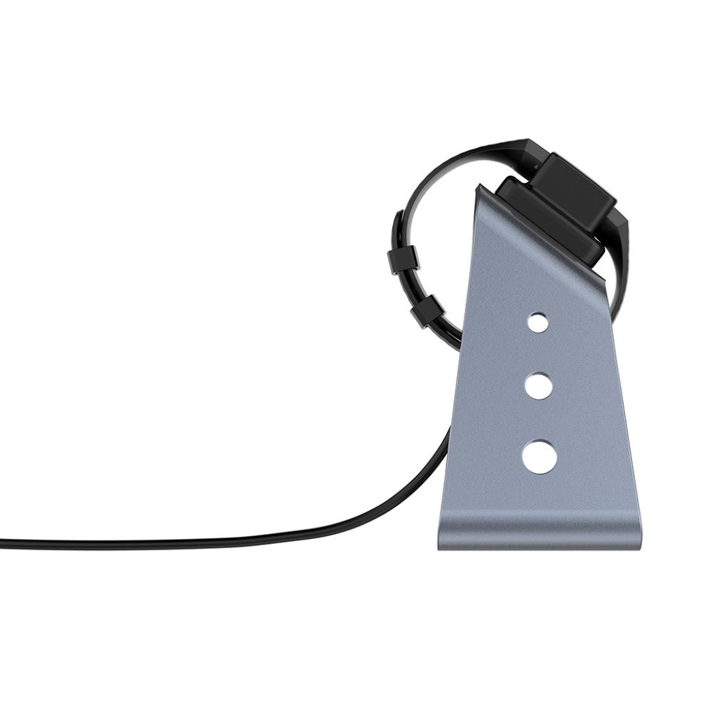 Metal Fitbit Versa 3 / Fitbit Sense Ladestation - Sølv#serie_1