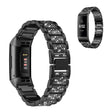 Metal Og Rhinsten Universal Rem passer til Fitbit Charge 4 / Fitbit Charge 3