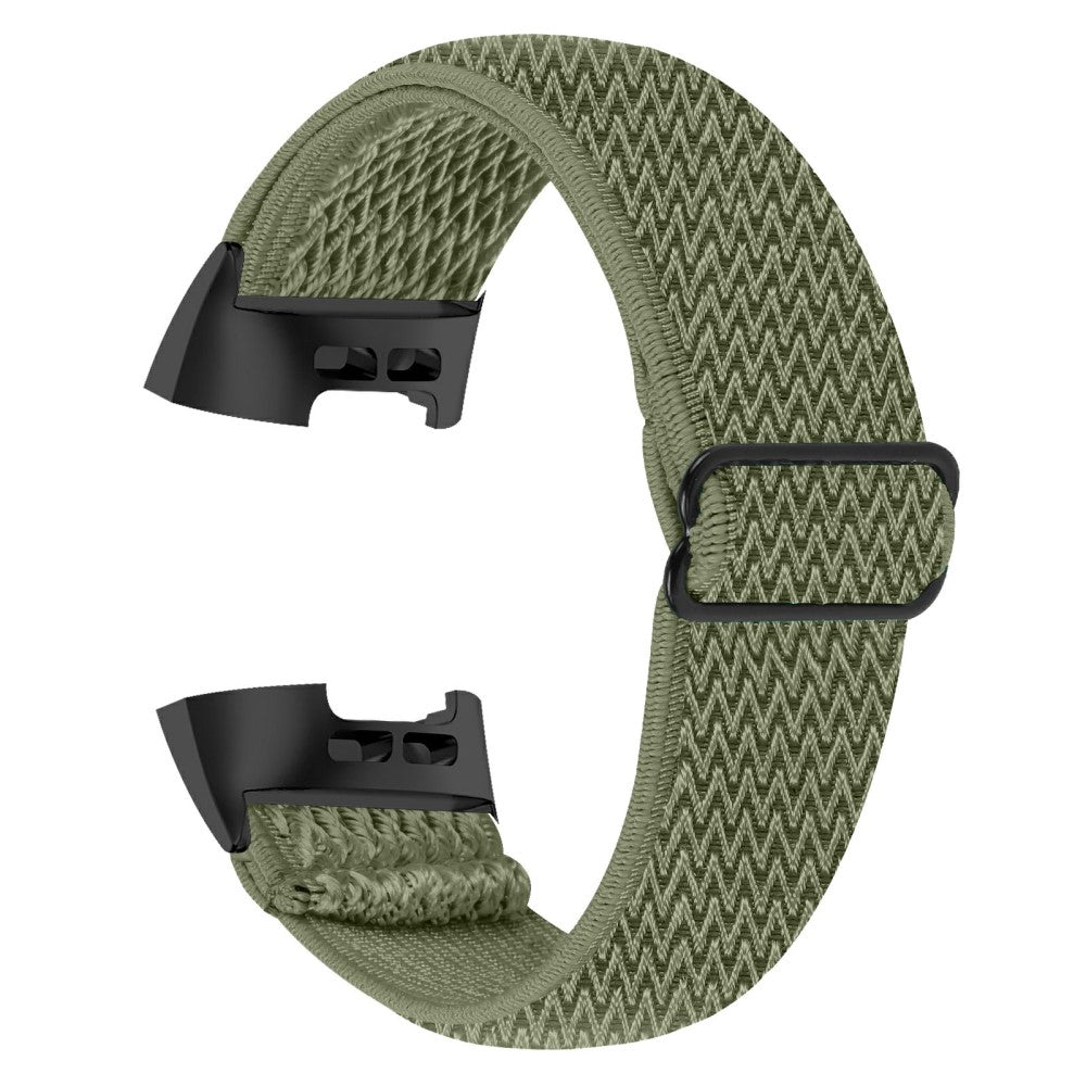 Meget elegant Fitbit Charge 4 / Fitbit Charge 3  Rem - Grøn#serie_5