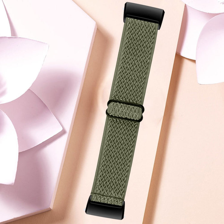 Meget elegant Fitbit Charge 4 / Fitbit Charge 3  Rem - Grøn#serie_5