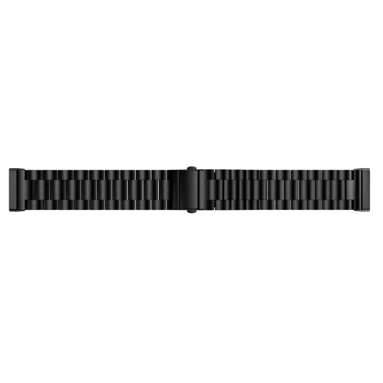 Meget fantastisk Fitbit Versa 3 / Fitbit Sense Metal Rem - Sort#serie_1