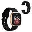 Sejt Silikone Universal Rem passer til Fitbit Versa 3 / Fitbit Sense 1