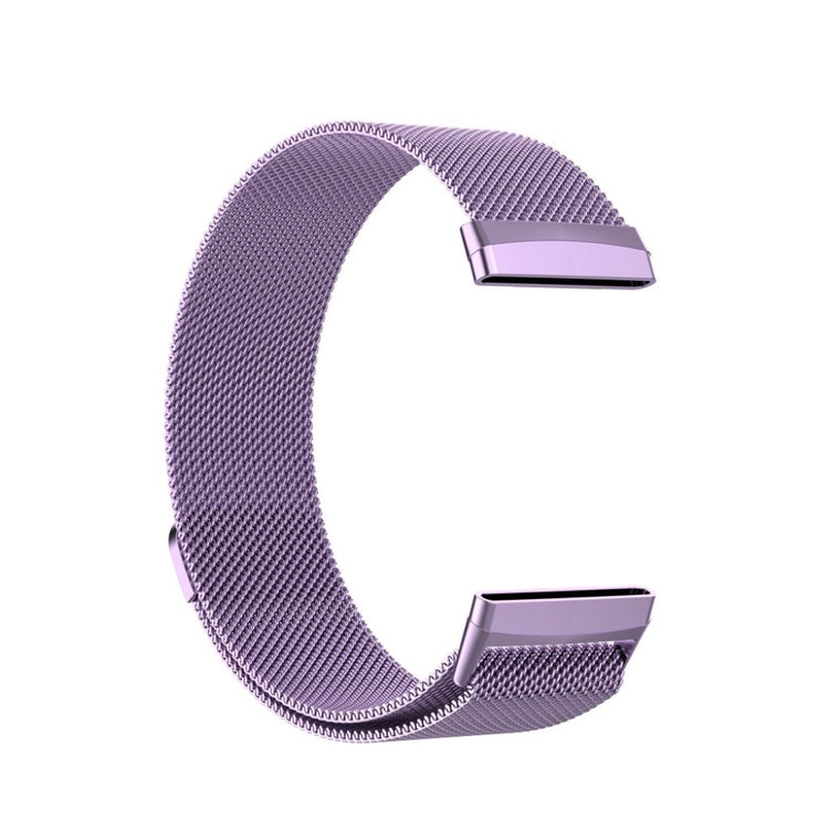 Super fint Fitbit Versa 3 / Fitbit Sense Metal Rem - Størrelse: S - Lilla#serie_9
