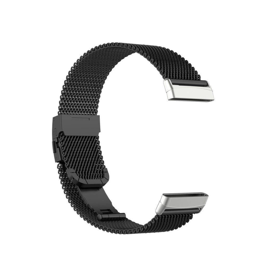 Rigtigt rart Fitbit Versa 3 Metal Rem - Sort#serie_1