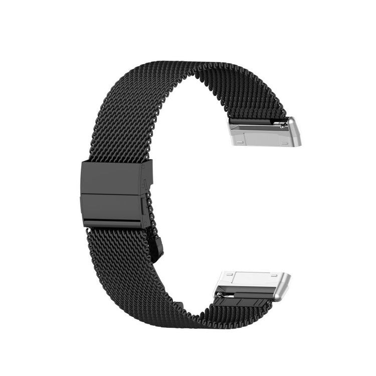 Rigtigt rart Fitbit Versa 3 Metal Rem - Sort#serie_1