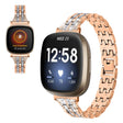 Metal Og Rhinsten Universal Rem passer til Fitbit Versa 3 / Fitbit Sense 1
