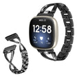 Metal Og Rhinsten Universal Rem passer til Fitbit Versa 3 / Fitbit Sense 1