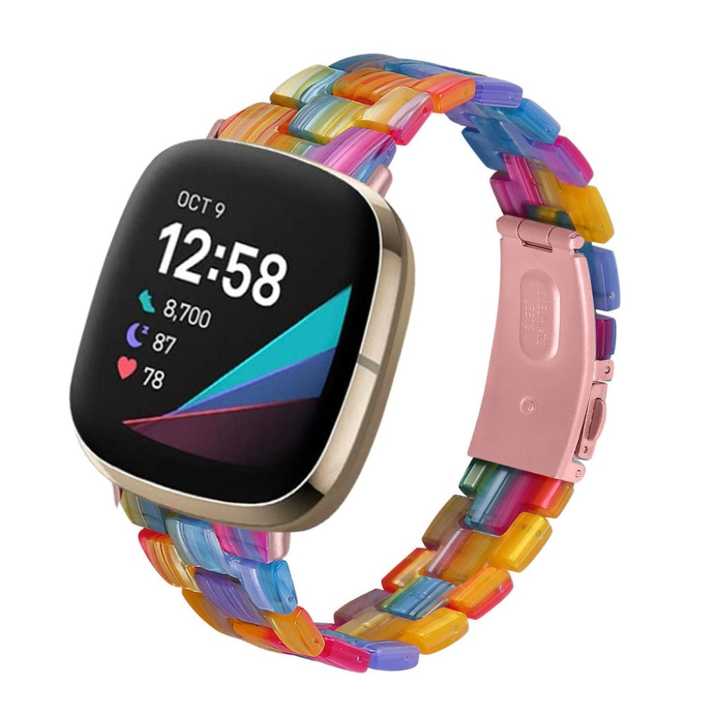 Vildt fint Fitbit Versa 3 / Fitbit Sense  Rem - Flerfarvet#serie_1