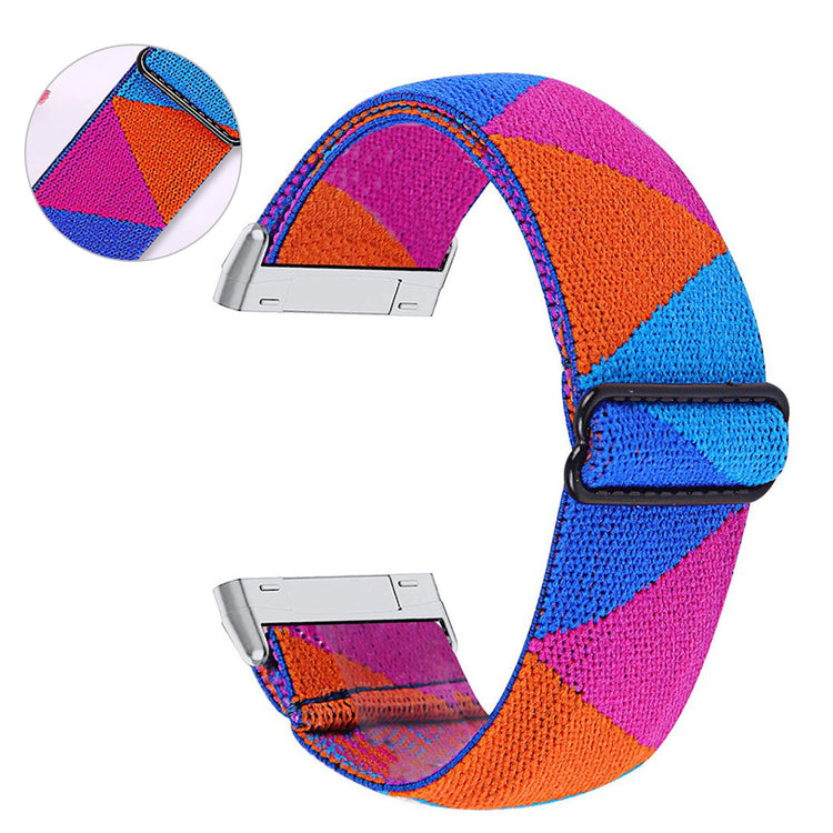 Mega smuk Fitbit Versa 3 Nylon Rem - Flerfarvet#serie_21
