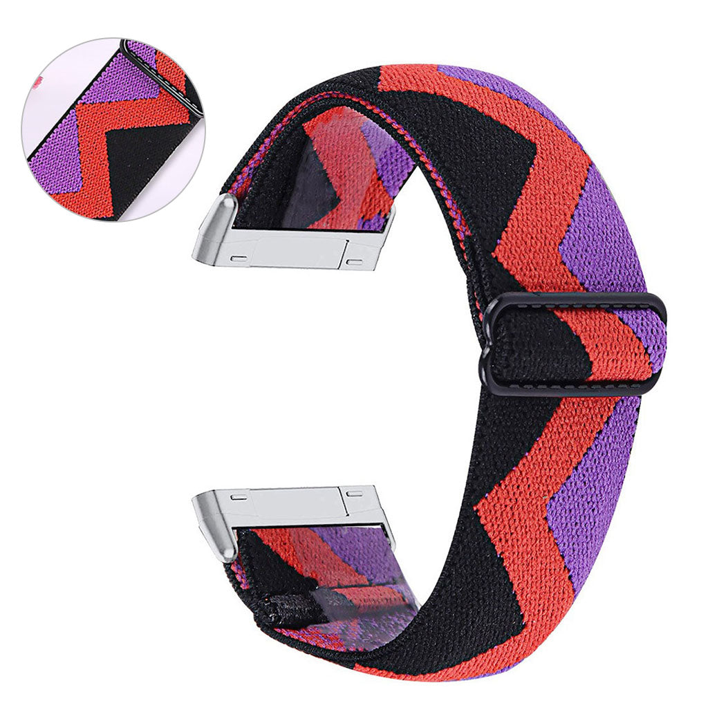 Mega smuk Fitbit Versa 3 Nylon Rem - Flerfarvet#serie_26