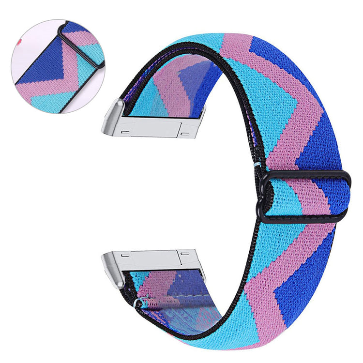 Mega smuk Fitbit Versa 3 Nylon Rem - Flerfarvet#serie_5