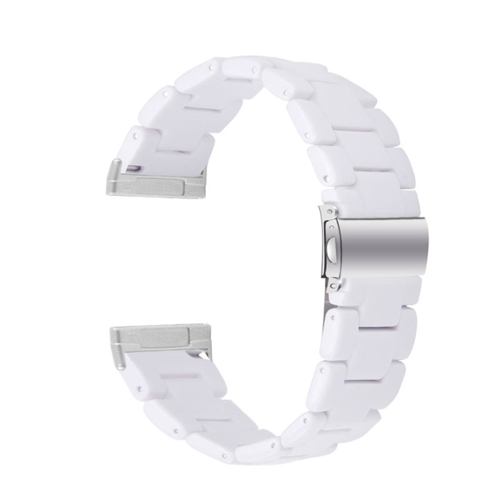 Komfortabel Fitbit Versa 3  Rem - Hvid#serie_25