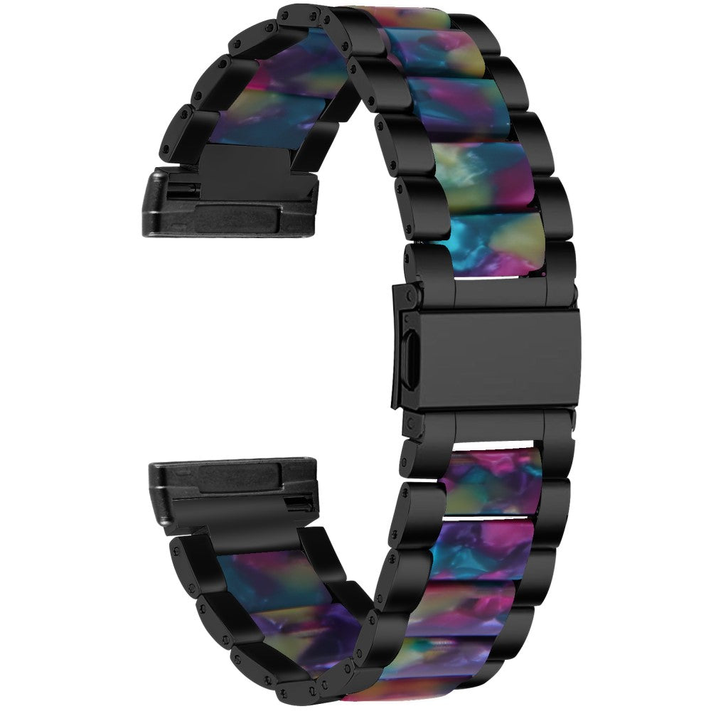 Yndigt Fitbit Versa 3 Metal og Plastik Rem - Flerfarvet#serie_5