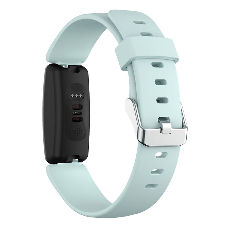 Vildt nydelig Fitbit Inspire 2 Silikone Rem - Størrelse: L - Blå#serie_4