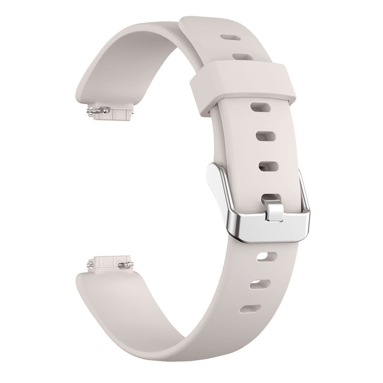 Vildt nydelig Fitbit Inspire 2 Silikone Rem - Størrelse: L - Beige#serie_5