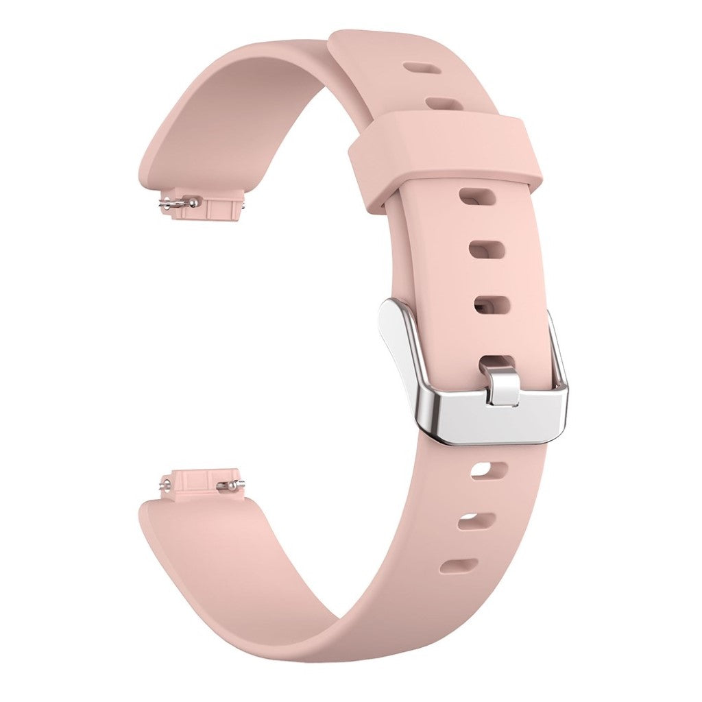 Vildt nydelig Fitbit Inspire 2 Silikone Rem - Størrelse: L - Pink#serie_7