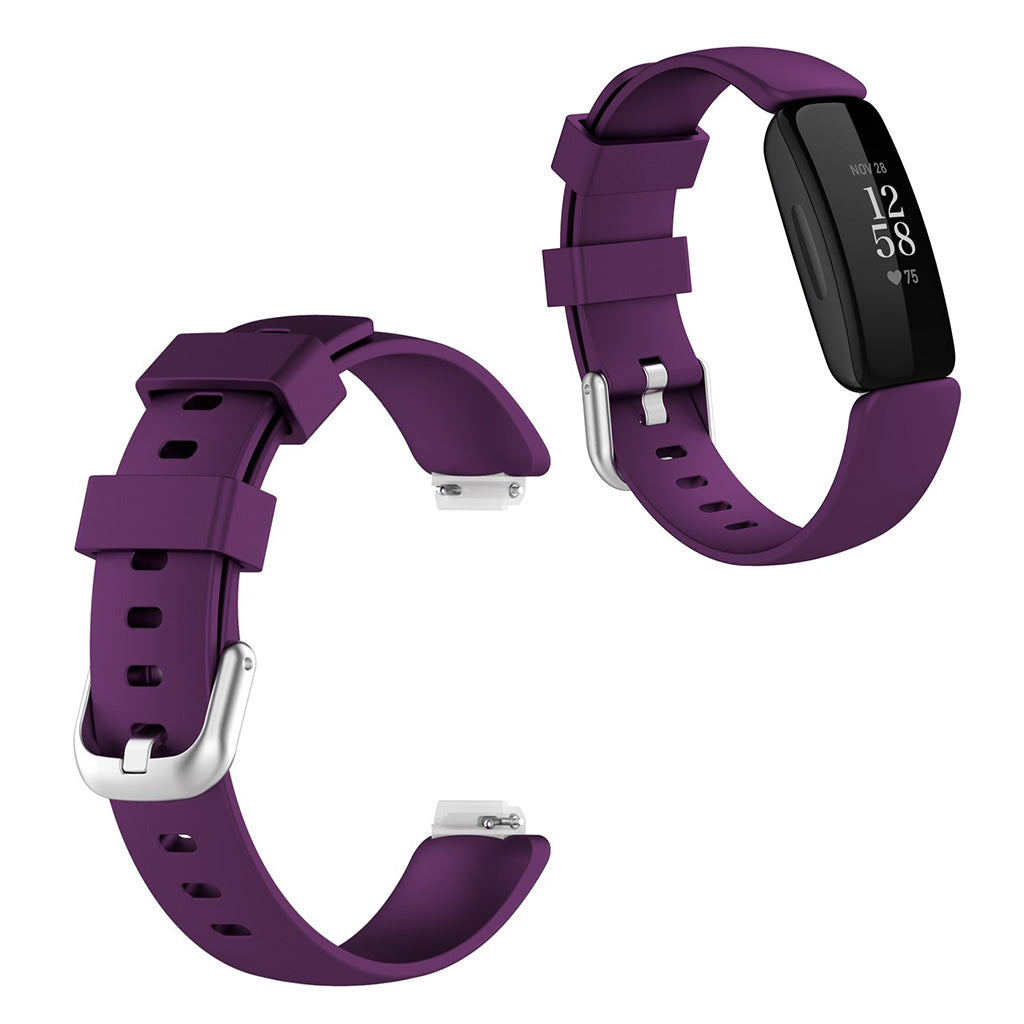Meget sejt Fitbit Inspire 2 Silikone Rem - Størrelse: S - Lilla#serie_11