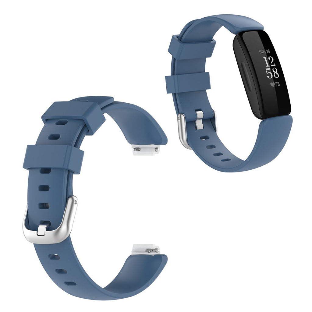 Meget sejt Fitbit Inspire 2 Silikone Rem - Størrelse: S - Blå#serie_14