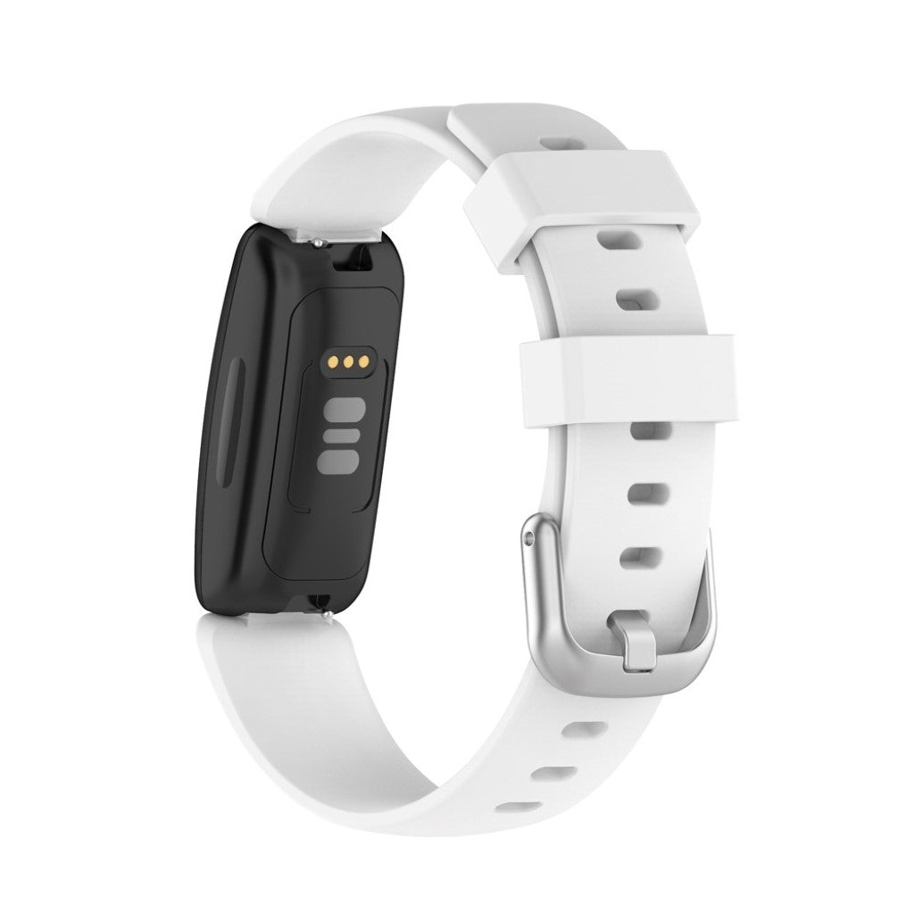 Meget sejt Fitbit Inspire 2 Silikone Rem - Størrelse: S - Hvid#serie_2