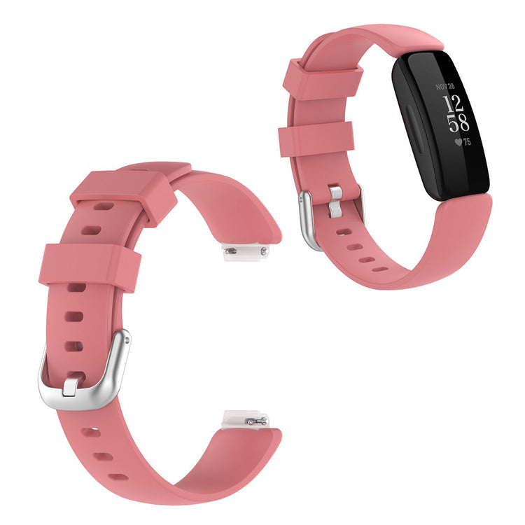 Meget sejt Fitbit Inspire 2 Silikone Rem - Størrelse: S - Rød#serie_4