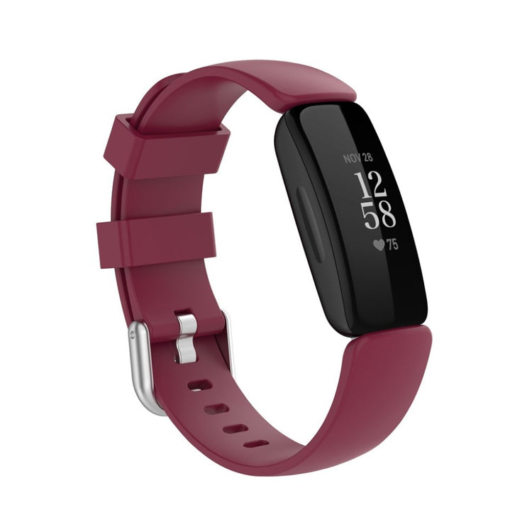Meget sejt Fitbit Inspire 2 Silikone Rem - Størrelse: S - Rød#serie_6