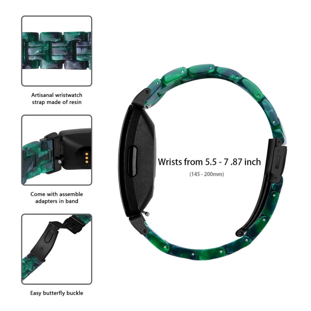 Super fint Fitbit Inspire 2  Rem - Grøn#serie_7