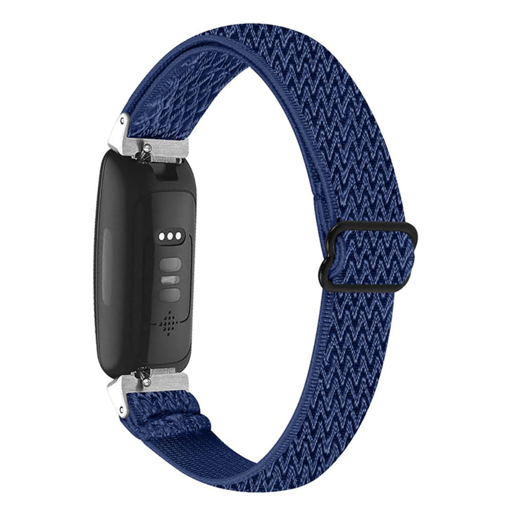 Vildt elegant Fitbit Inspire 2 / Fitbit Ace 2 Nylon Rem - Blå#serie_11