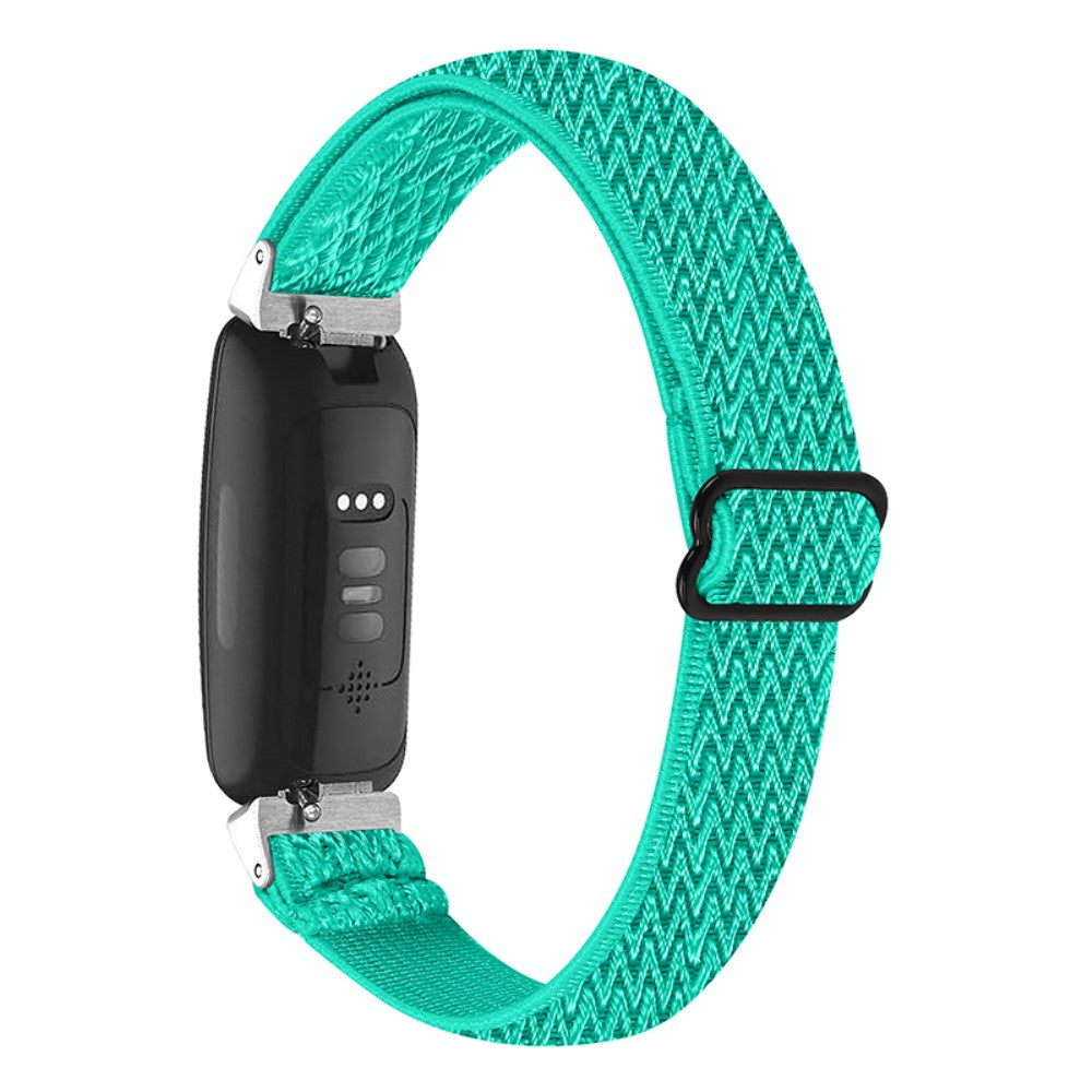 Vildt elegant Fitbit Inspire 2 / Fitbit Ace 2 Nylon Rem - Grøn#serie_2